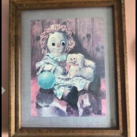 Vintage Raggedy Ann Prints by Bernback - Picture 1 of 6